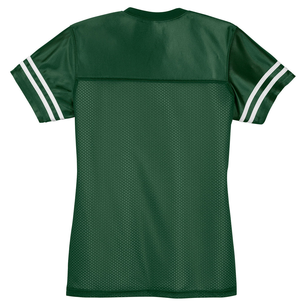 HeidiMiller Women's Forest Green/ White PosiCharge Replica Jersey
