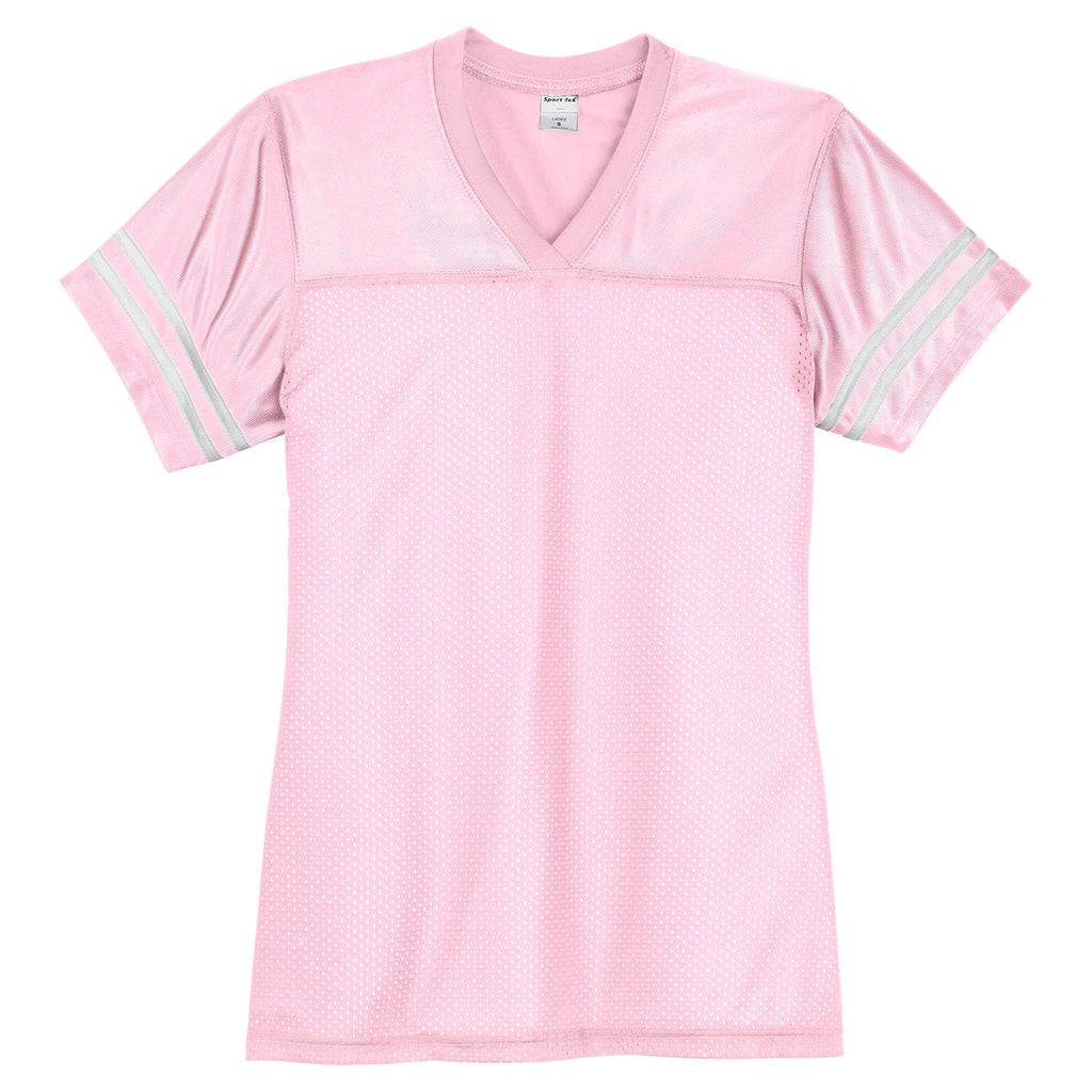 HeidiMiller Women's Light Pink/ White PosiCharge Replica Jersey