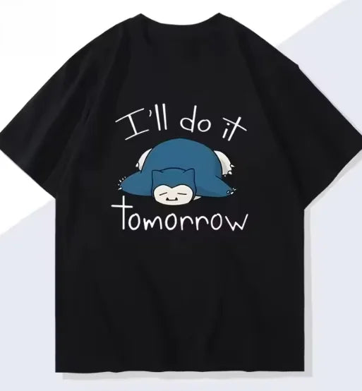 Cotton Printed T-shirt - Summer Style - New Product - Men's and Women's Versions - Loose and Casual Short-sleeved Top