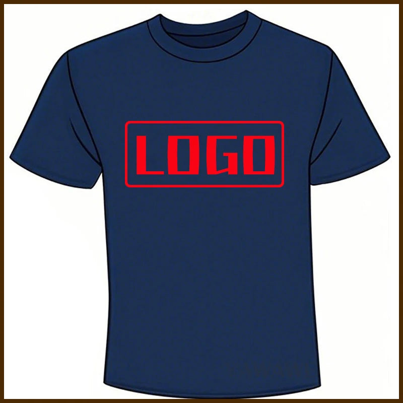 For him Your Own logo Comfort summer tshirt Photo Custom Here Short Sleeve Brand Personalized Oneck Breathable Tee shirt