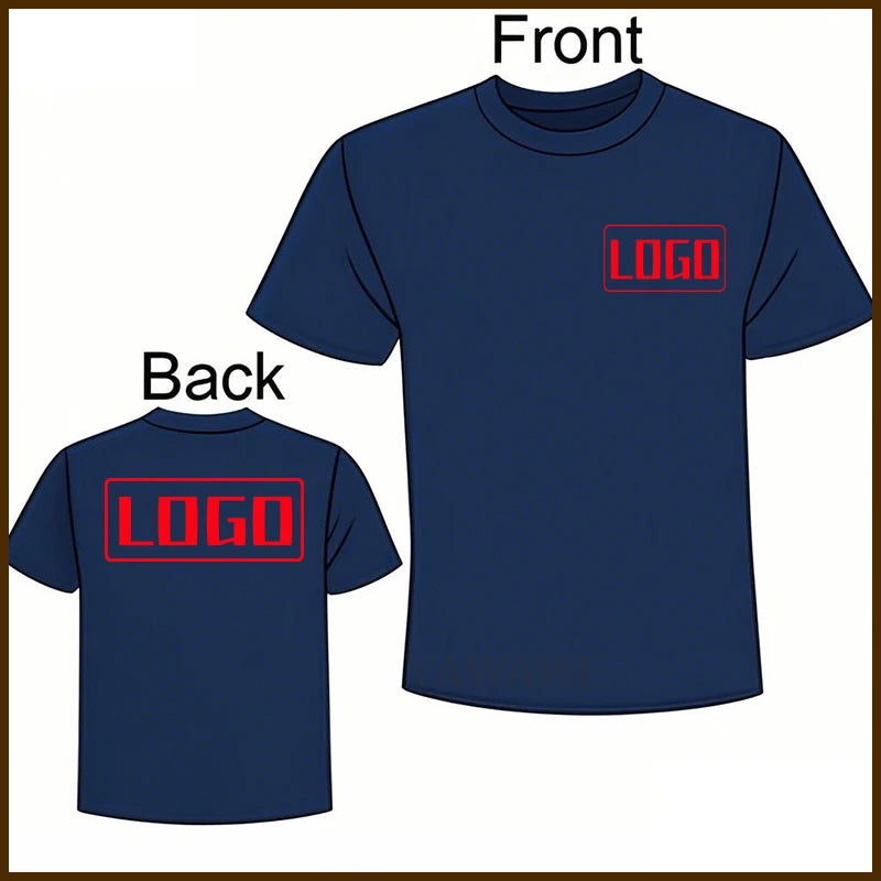 For him Your Own logo Comfort summer tshirt Photo Custom Here Short Sleeve Brand Personalized Oneck Breathable Tee shirt