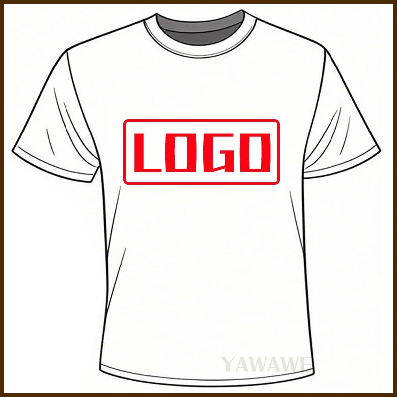 For him Your Own logo Comfort summer tshirt Photo Custom Here Short Sleeve Brand Personalized Oneck Breathable Tee shirt