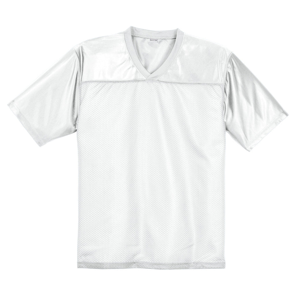 HeidiMiller Men's White PosiCharge Replica Jersey