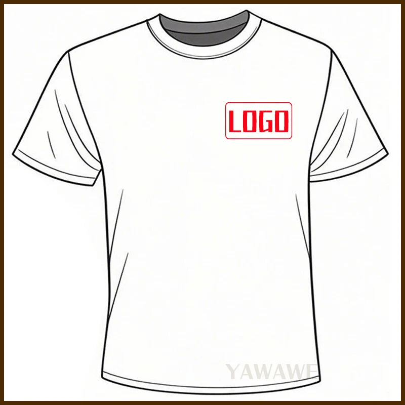 For him Your Own logo Comfort summer tshirt Photo Custom Here Short Sleeve Brand Personalized Oneck Breathable Tee shirt