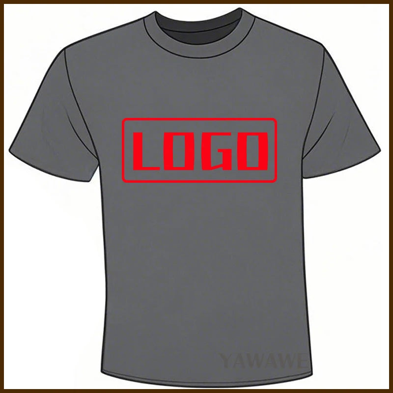 For him Your Own logo Comfort summer tshirt Photo Custom Here Short Sleeve Brand Personalized Oneck Breathable Tee shirt