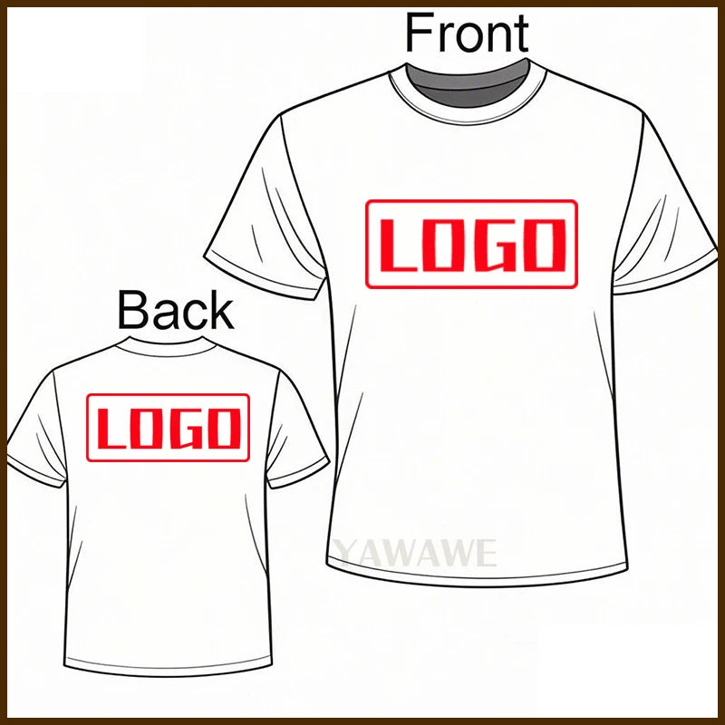 For him Your Own logo Comfort summer tshirt Photo Custom Here Short Sleeve Brand Personalized Oneck Breathable Tee shirt