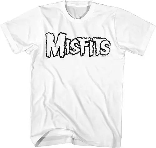 New Fashion Misfits Punk Style Tshirt Retro Street Skull Pattern Men's T-shirt