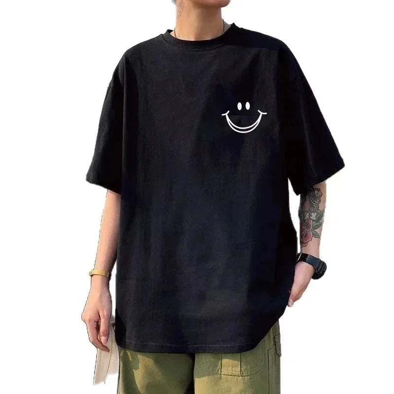 Fashion Hip Hop Casual Cotton Short Sleeve Hide Your Wife The Alpha Is Here Funny Werewolf Meme Graphic Print T-shirts Unisex