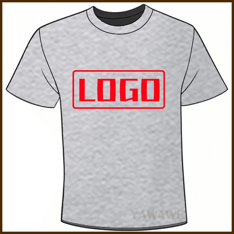 For him Your Own logo Comfort summer tshirt Photo Custom Here Short Sleeve Brand Personalized Oneck Breathable Tee shirt