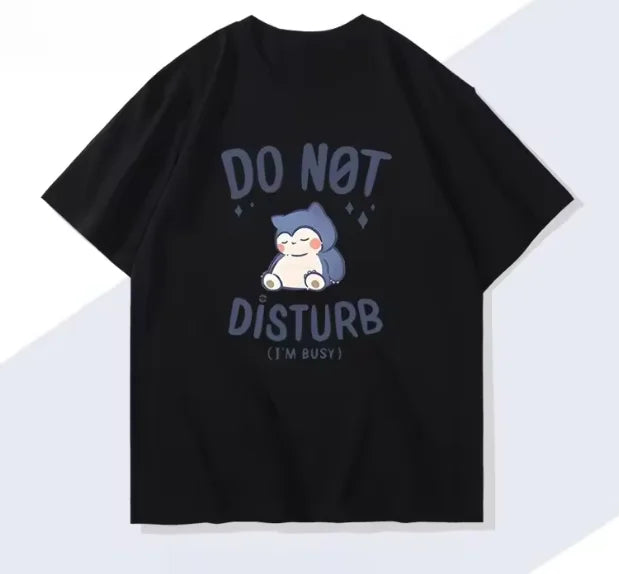 Cotton Printed T-shirt - Summer Style - New Product - Men's and Women's Versions - Loose and Casual Short-sleeved Top