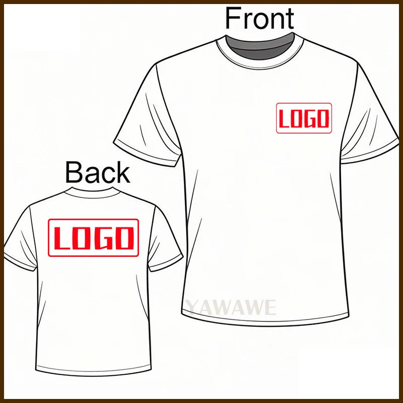 For him Your Own logo Comfort summer tshirt Photo Custom Here Short Sleeve Brand Personalized Oneck Breathable Tee shirt