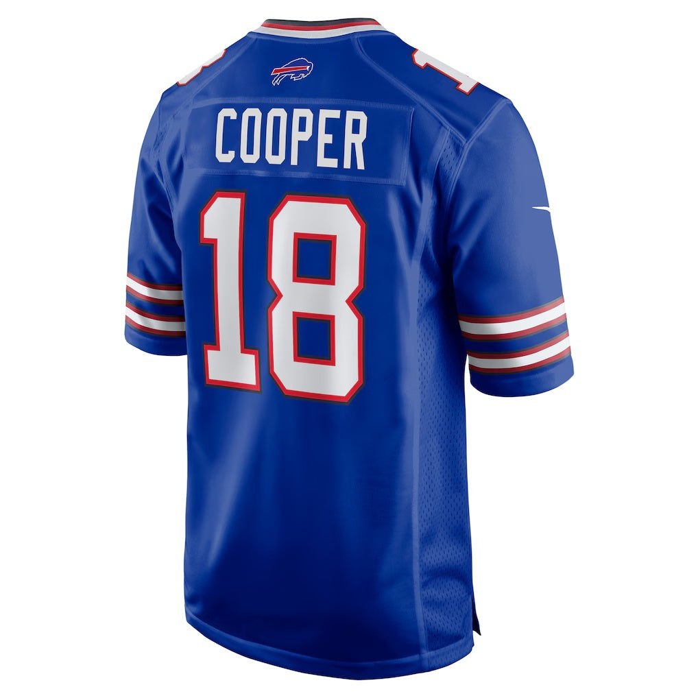 B.Bills #18 Amari Cooper Royal HeidiMiller Game Jersey