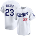 Los Angeles Dodgers #23 Kyle Tucker White HeidiMiller 2026 Home Limited Stitched Jersey