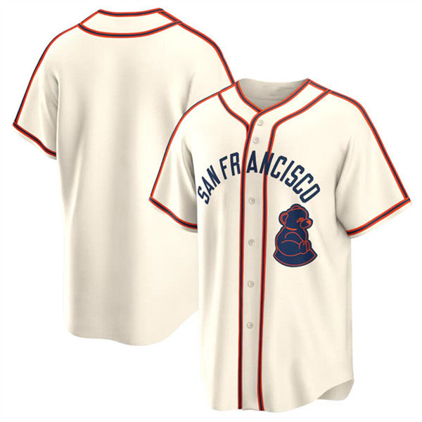 San Francisco Giants Blank Cream HeidiMiller 2024 Rickwood Classic Stitched Jersey