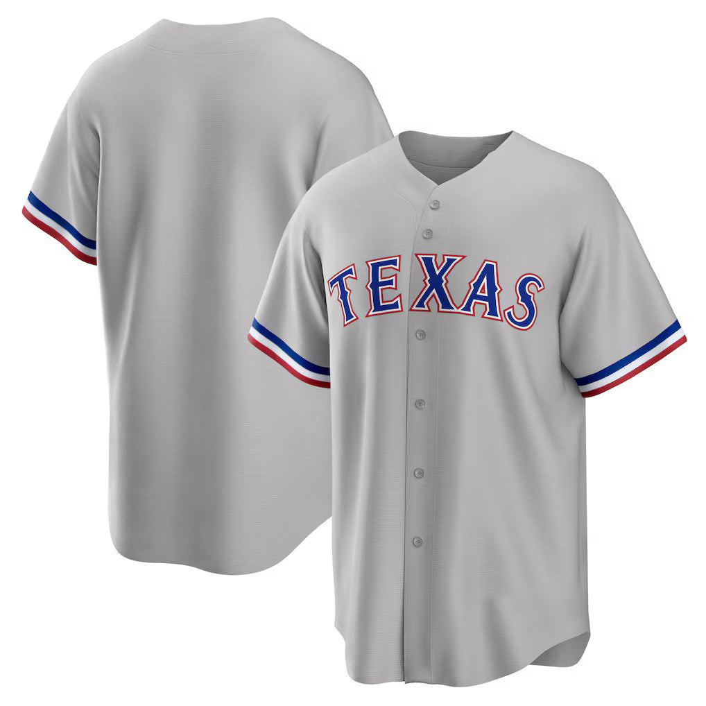 Texas Rangers Gray HeidiMiller Road Replica Team Jersey