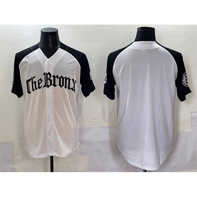 New York Yankees Blank White Black HeidiMiller 'Gothic Legacy Edition' Vapor Premier Limited Stitched Jersey