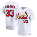 St. Louis Cardinals #33 Brendan Donovan White HeidiMiller Home Limited Player Jersey