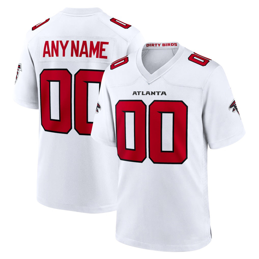 Custom A.Falcons White HeidiMiller Game Jersey 2