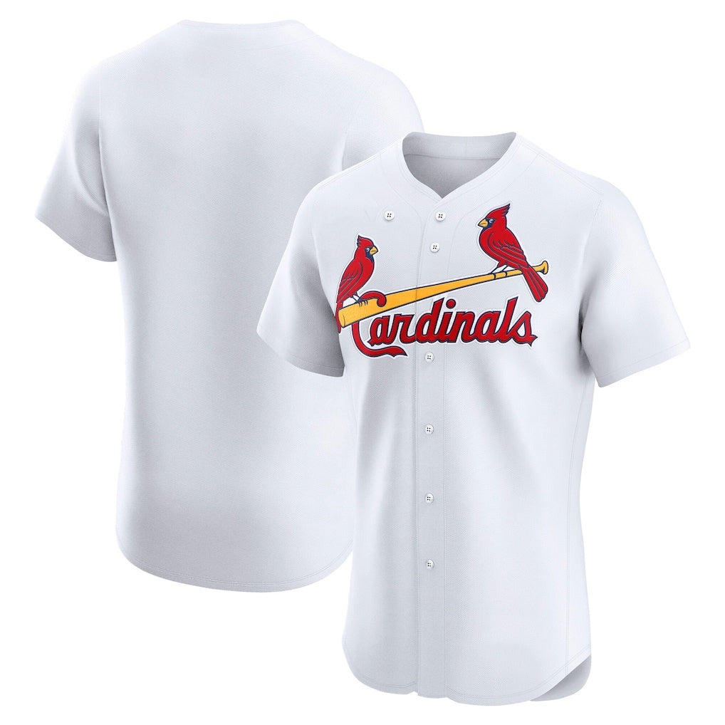 St. Louis Cardinals White HeidiMiller Home Elite Jersey