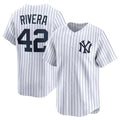 New York Yankees #42 Mariano Rivera White HeidiMiller Home Limited Stitched Jersey