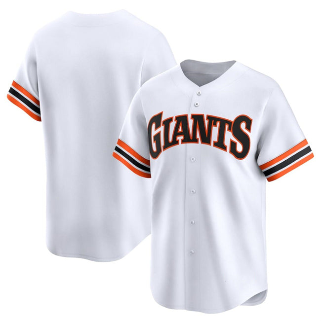 San Francisco Giants Blank White HeidiMiller Cooperstown Collection Limited Stitched Jersey