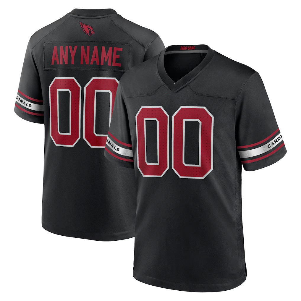 Custom A.Cardinals Black HeidiMiller Alternate Game Jersey