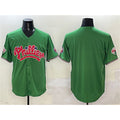Philadelphia Phillies Blank Green HeidiMiller Phanatic Limited Stitched Jersey