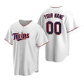 Custom Minnesota Twins White HeidiMiller Stitched Cool Base Home Jersey