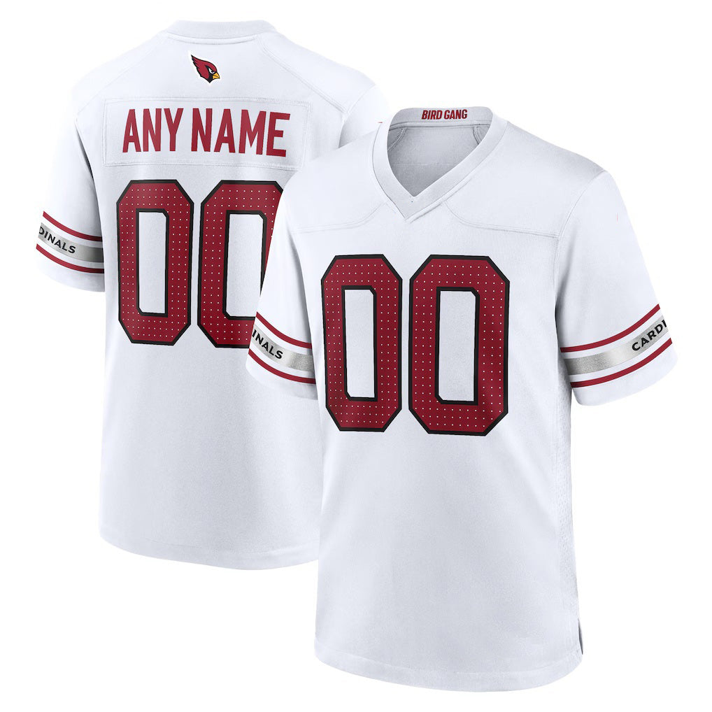 Custom A.Cardinals White HeidiMiller Game Jersey