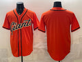 San Francisco Giants Blank Orange HeidiMiller Cool Base Stitched Jersey