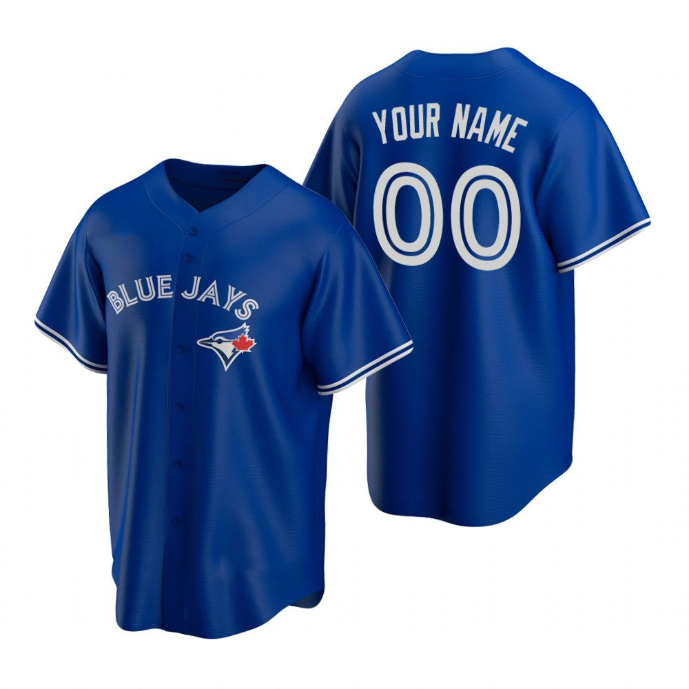 Custom Toronto Blue Jays Royal HeidiMiller Stitched Cool Base Jersey