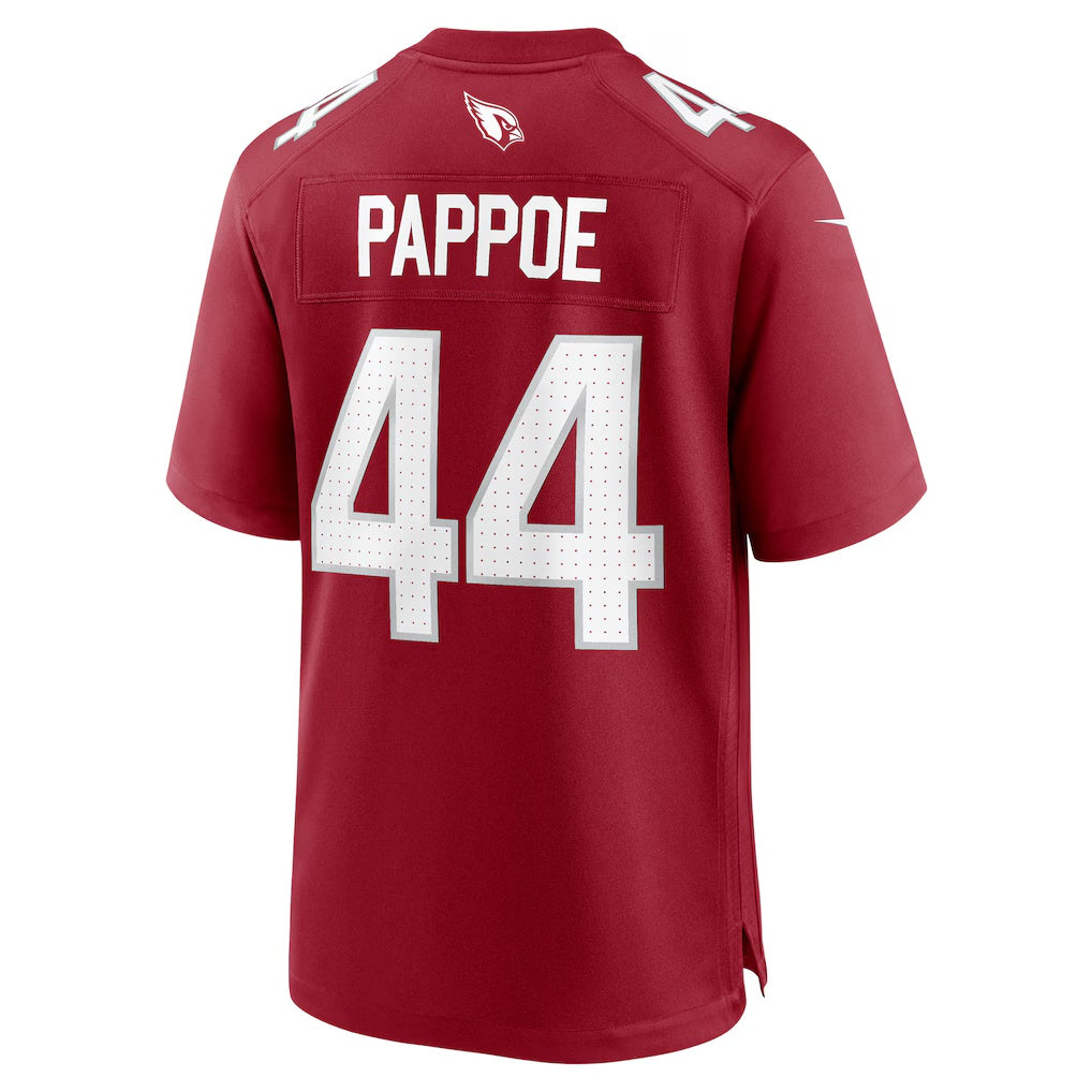 A.Cardinals #44 Owen Pappoe Cardinal HeidiMiller Team Game Jersey
