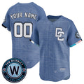 Custom Washington Nationals ACTIVE PLAYER Blue HeidiMiller 2025 City Connect Limited Stitched Jersey