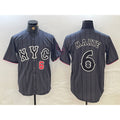 New York Mets #6 Starling Marte Gray HeidiMiller 2024 City Connect Cool Base Stitched Jerseys