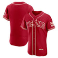 Texas Rangers Red HeidiMiller 2026 City Connect Authentic Jersey