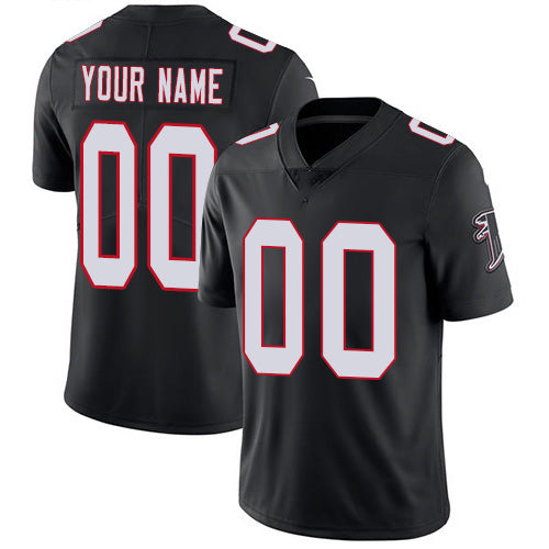 Custom A.Falcons Alternate Black HeidiMiller Vapor Untouchable Limited Jersey