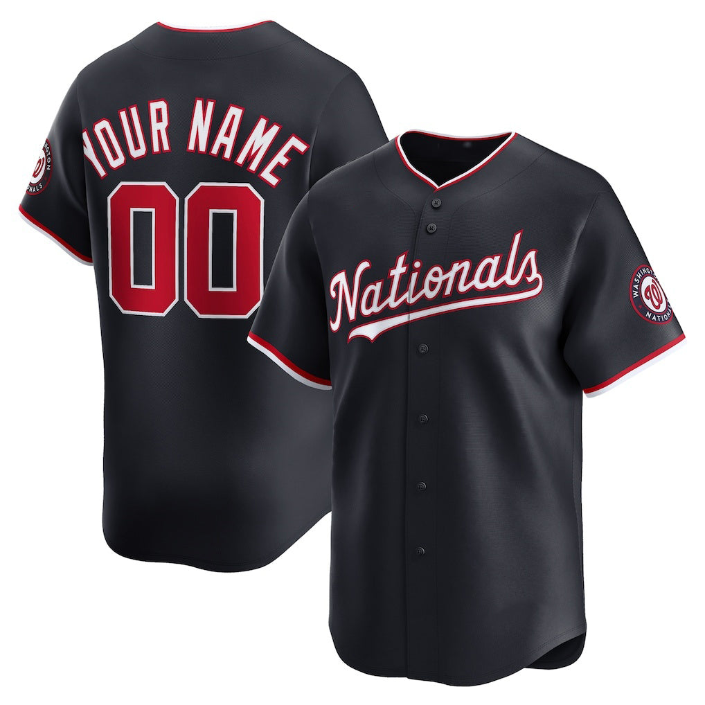 Custom Washington Nationals Navy HeidiMiller Alternate Limited Jersey