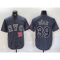 New York Mets #39 Edwin Diaz Gray HeidiMiller 2024 City Connect Cool Base Jerseys