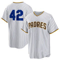 San Diego Padres #42 Jackie Robinson White HeidiMiller Home 2025 Day Replica Jersey