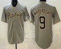 Pittsburgh Pirates #9 Bill Mazeroski Grey HeidiMiller Limited Jersey