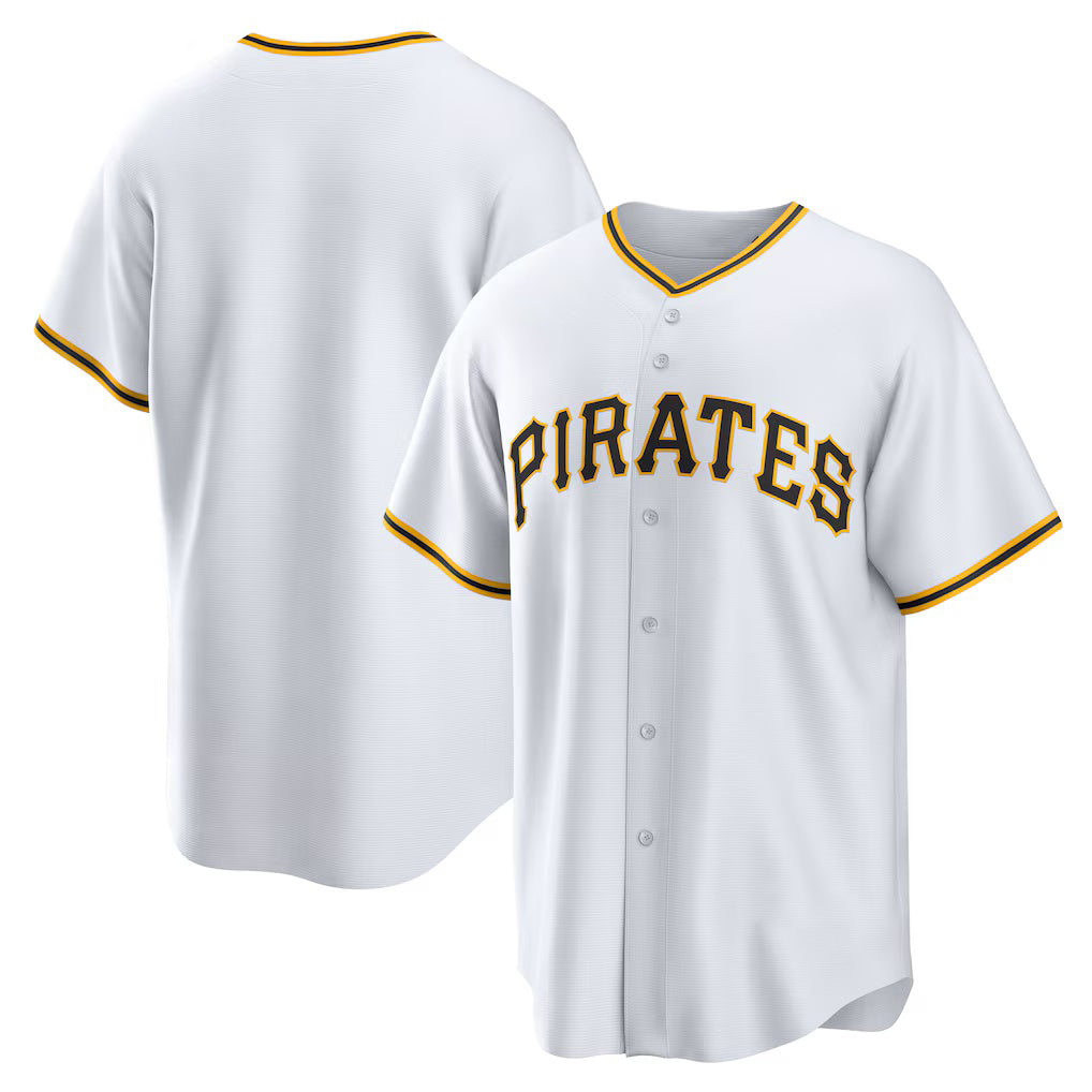 Pittsburgh Pirates White HeidiMiller Home Replica Team Jersey
