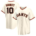San Francisco Giants #10 Casey Schmitt Cream HeidiMiller Home Replica Jersey