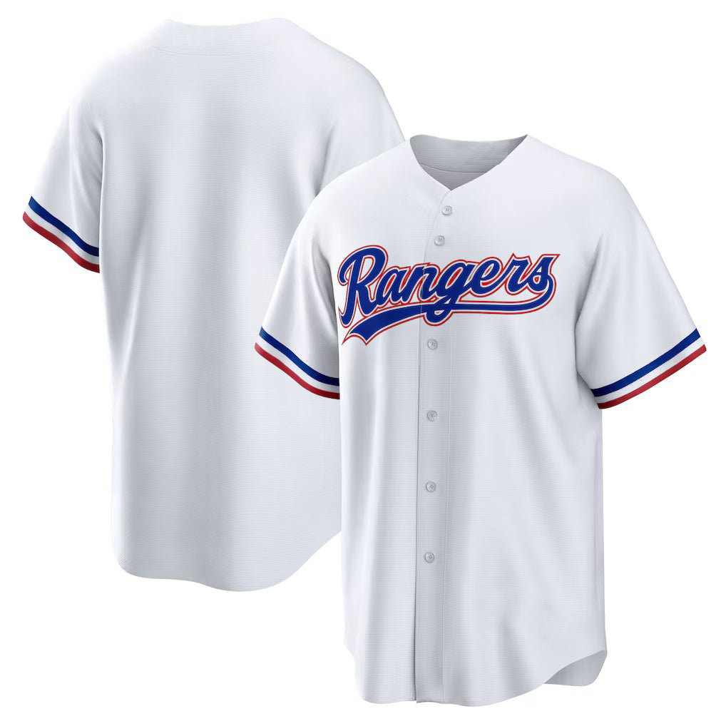 Texas Rangers White HeidiMiller Home Replica Team Jersey