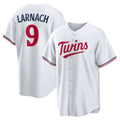 Minnesota Twins #9 Trevor Larnach White HeidiMiller Home Replica Jersey