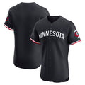 Minnesota Twins Navy HeidiMiller Alternate Vapor Premier Elite Patch Jersey