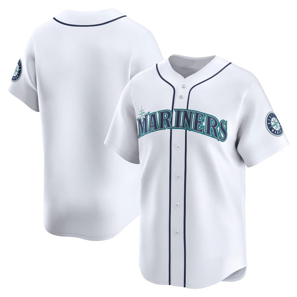 Seattle Mariners White HeidiMiller Home Limited Jersey