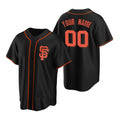 Custom San Francisco Giants Black HeidiMiller Stitched Cool Base Jersey