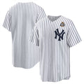New York Yankees Blank White HeidiMiller 2024 World Series Cool Base Stitched Jersey