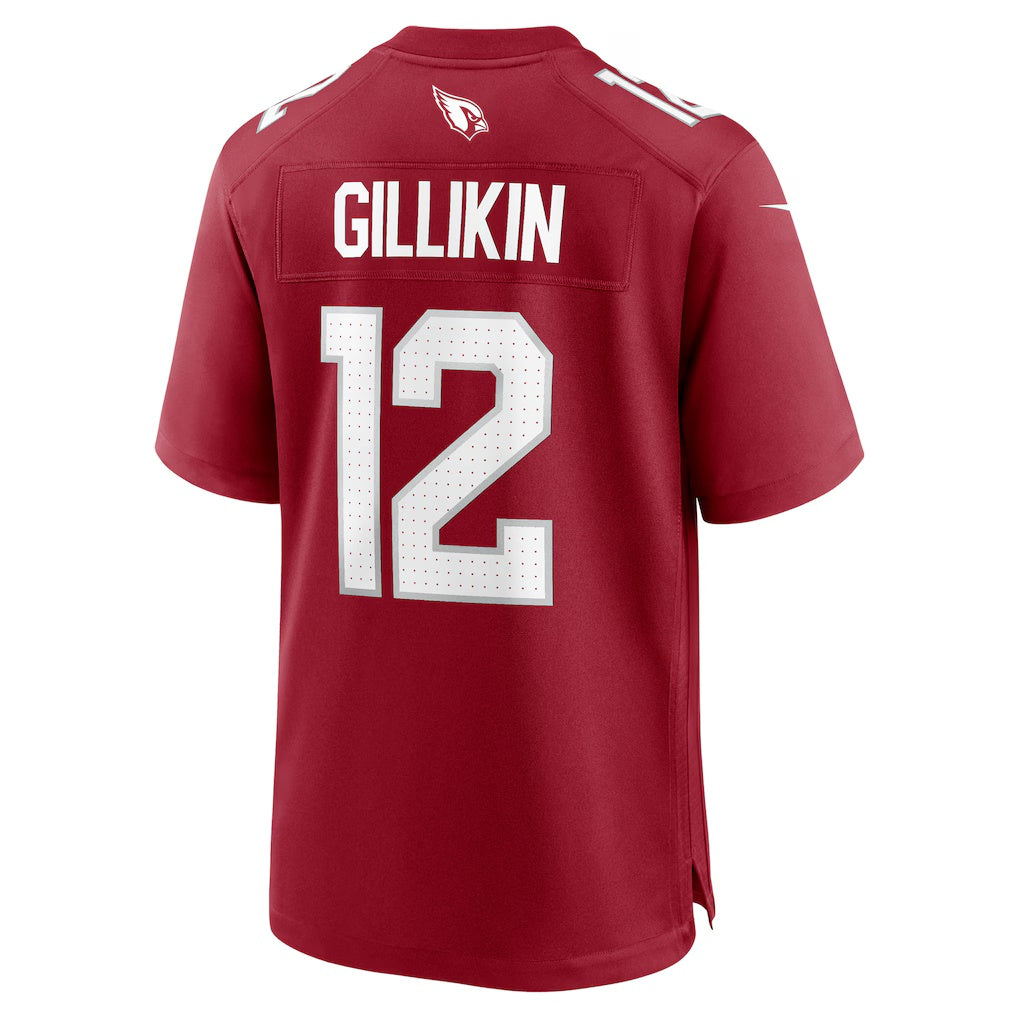 A.Cardinals #12 Blake Gillikin Cardinal HeidiMiller Team Game Jersey
