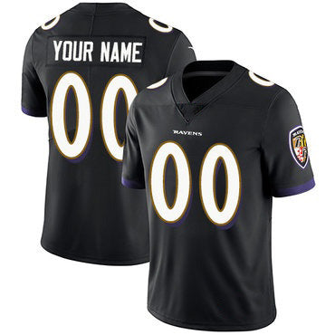 Custom B.Ravens Black HeidiMiller Vapor Untouchable Player Limited Jersey